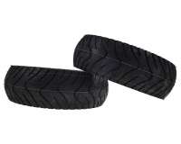 2x Reifen KENDA K413 130/60-13 53J kompatibel für Aprilia SR50 125, Gilera Storm, Peugeot Speedfight, JetForce, Piaggio NRG Set