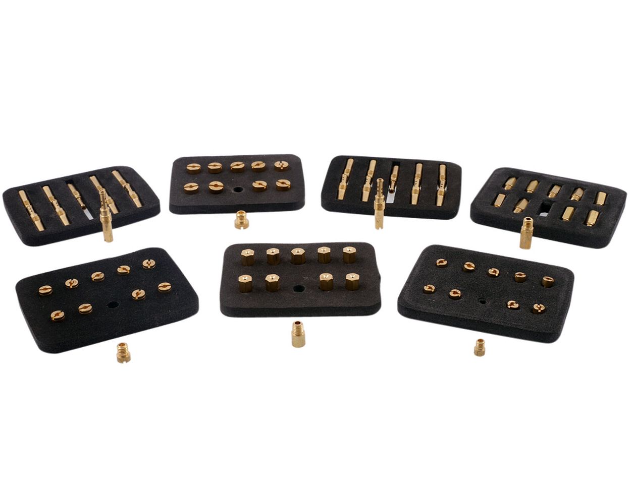 Haupt Düsenset Vergaser für Amal, Arreche, CVK, Dellorto,PWK CVK M4 / 4MM 80 - 125