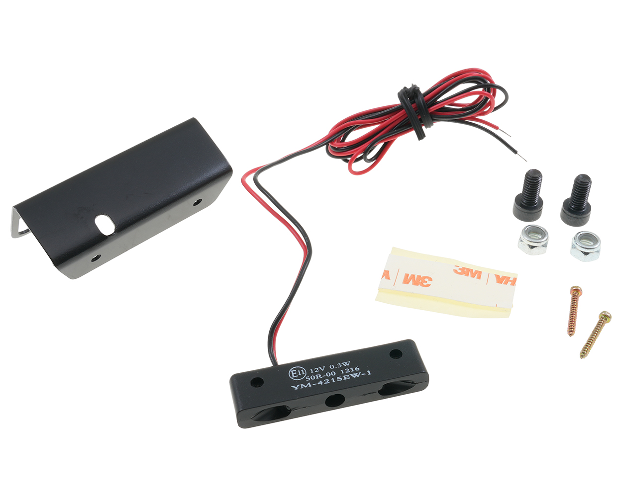 Kennzeichen / Nummernschild Beleuchtung LED Mini Micro 12 V Universal Motorrad, Roller, Moped, Mokick, Quad