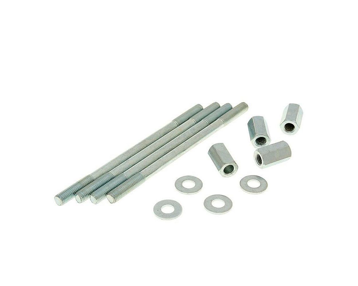 Stehbolzen Set mit Muttern M7 / 120 mm - EBE, EBS