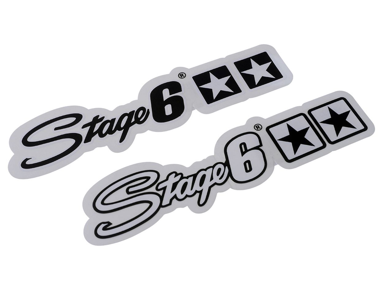 Aufkleber STAGE6 (Sticker) SCHWARZ