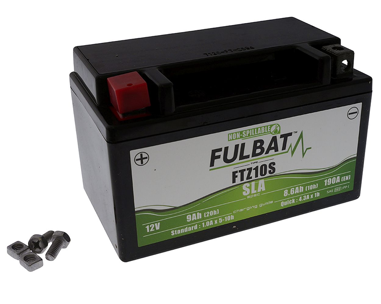 Batterie 12 V 8,6 Ah FULBAT Gel FTZ10S SLA