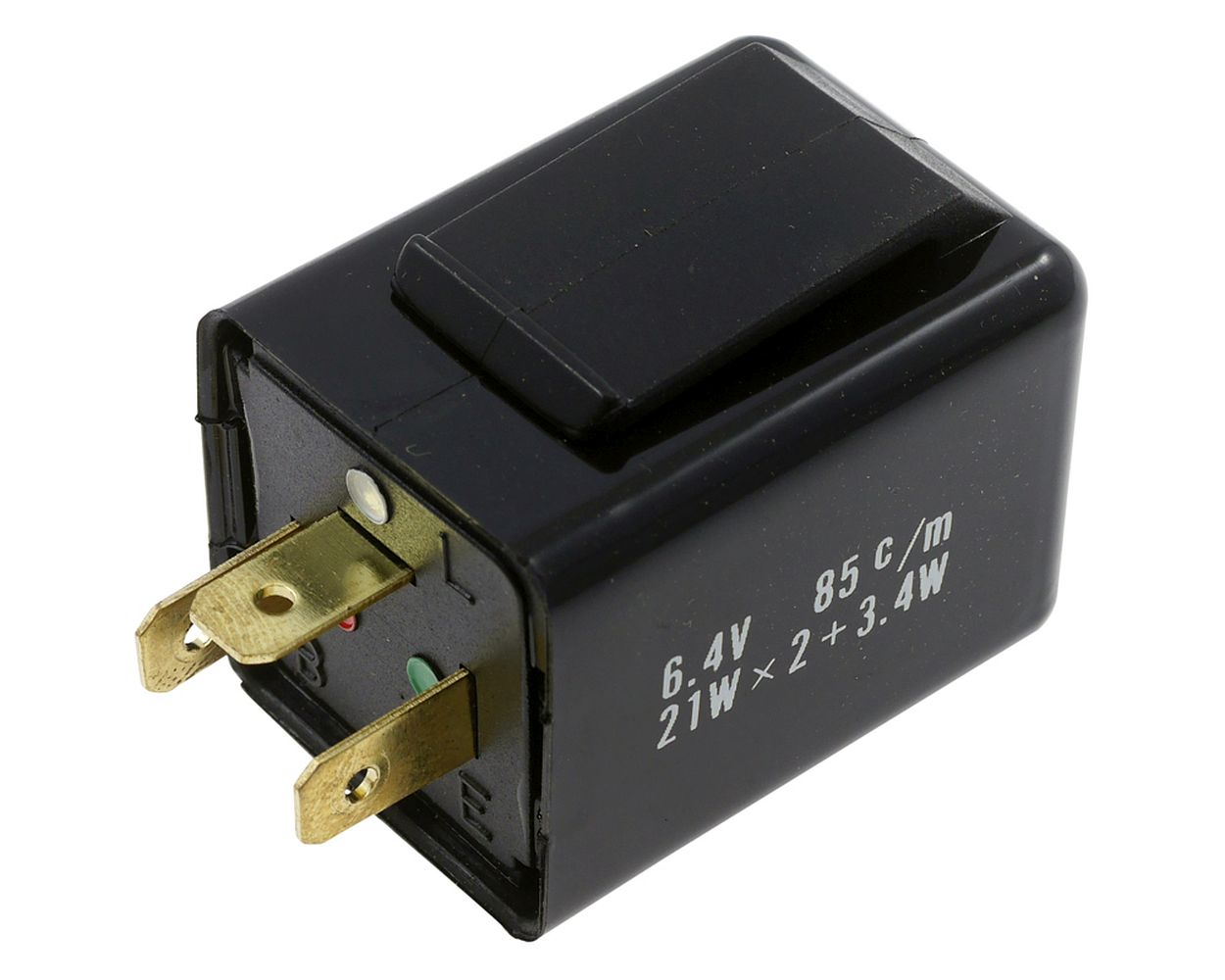 Blinkrelais, 3 Pole elektronisch 6 V, universal, Moped, Mofa, Motorrad