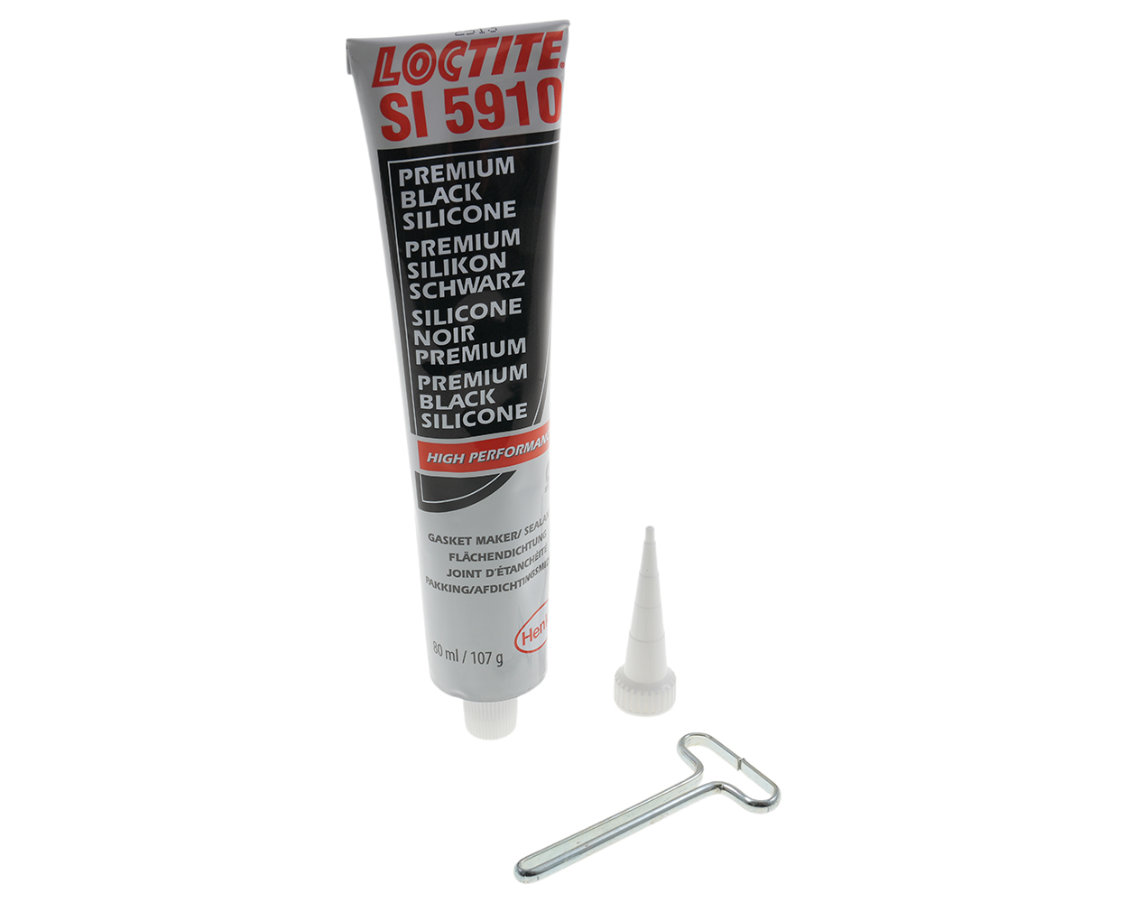 Silikon Kleb- und Dichtstoff Schwarz Loctite Si 5910 80 ml