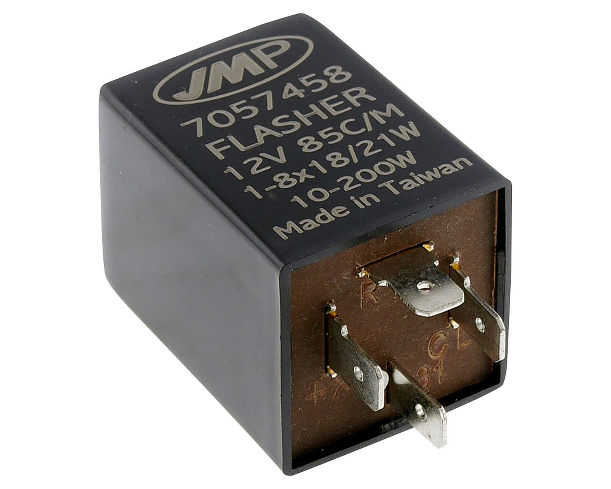 Blinkerrelais elektrisch universal 12 V 4 polig elektronisch Roller, Motorrad, Quad, ATV, Scooter, Relay