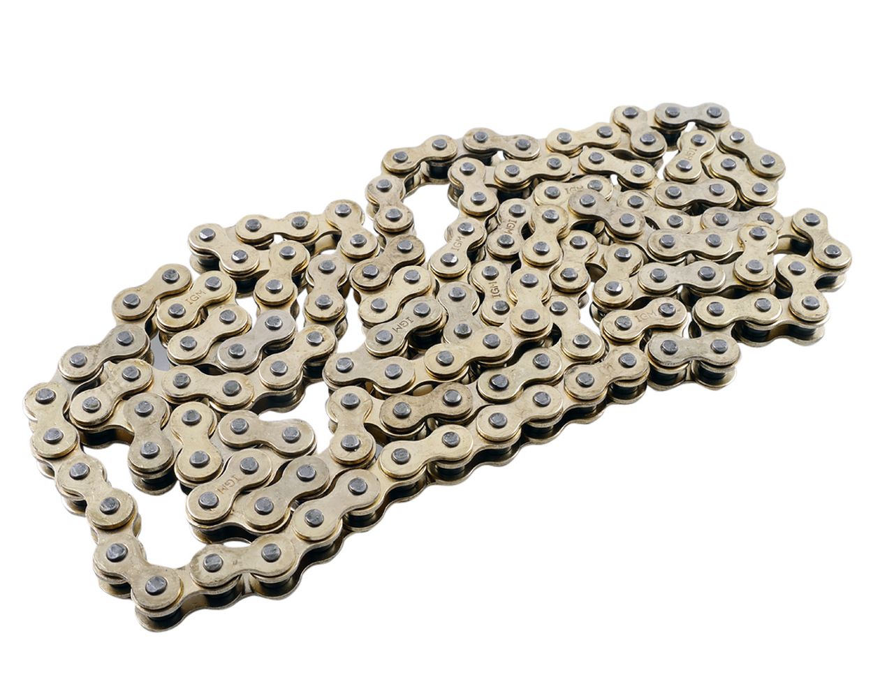 Kette Heavy Gold verstärkt von IGM - Teilung 415 Länge 136
