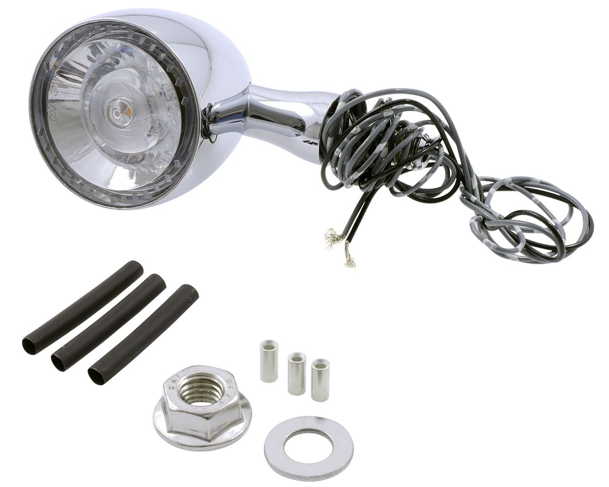Blinker LED / Begrenzungsl. Kellermann Bullet 1000 PL, chrom, klar, Motorrad