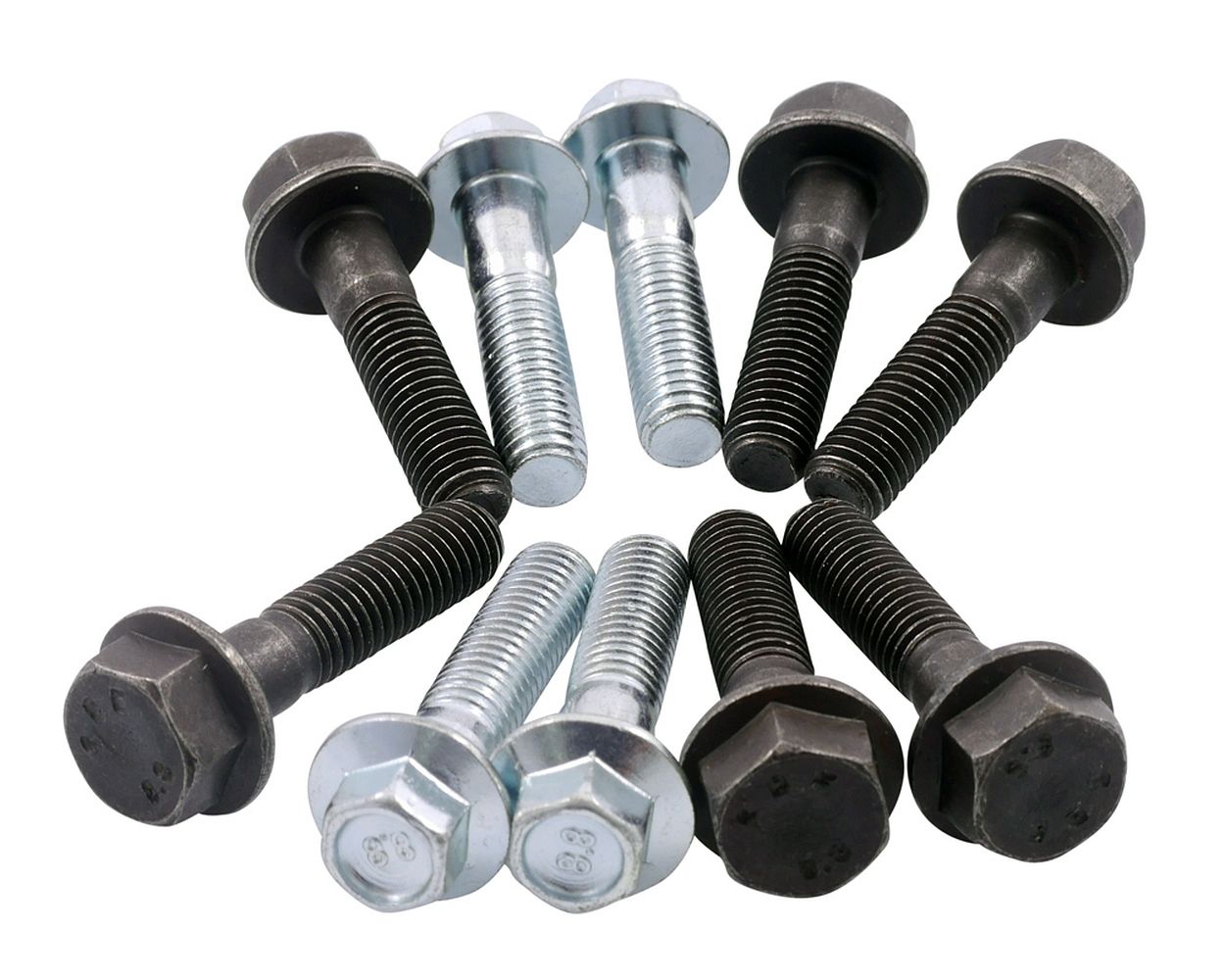 Befestigungsschraube 10 Stück Auspuff am Block M8x35