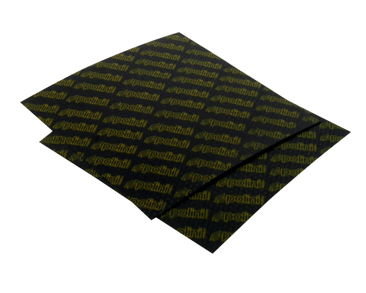 Membranplatten POLINI, 110x110 mm, carbon, Stärke 0,25 mm, Gelb