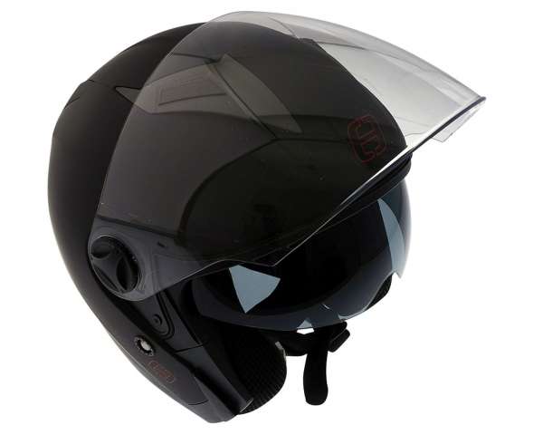 Casque SPEED Jet City II uni noir mat