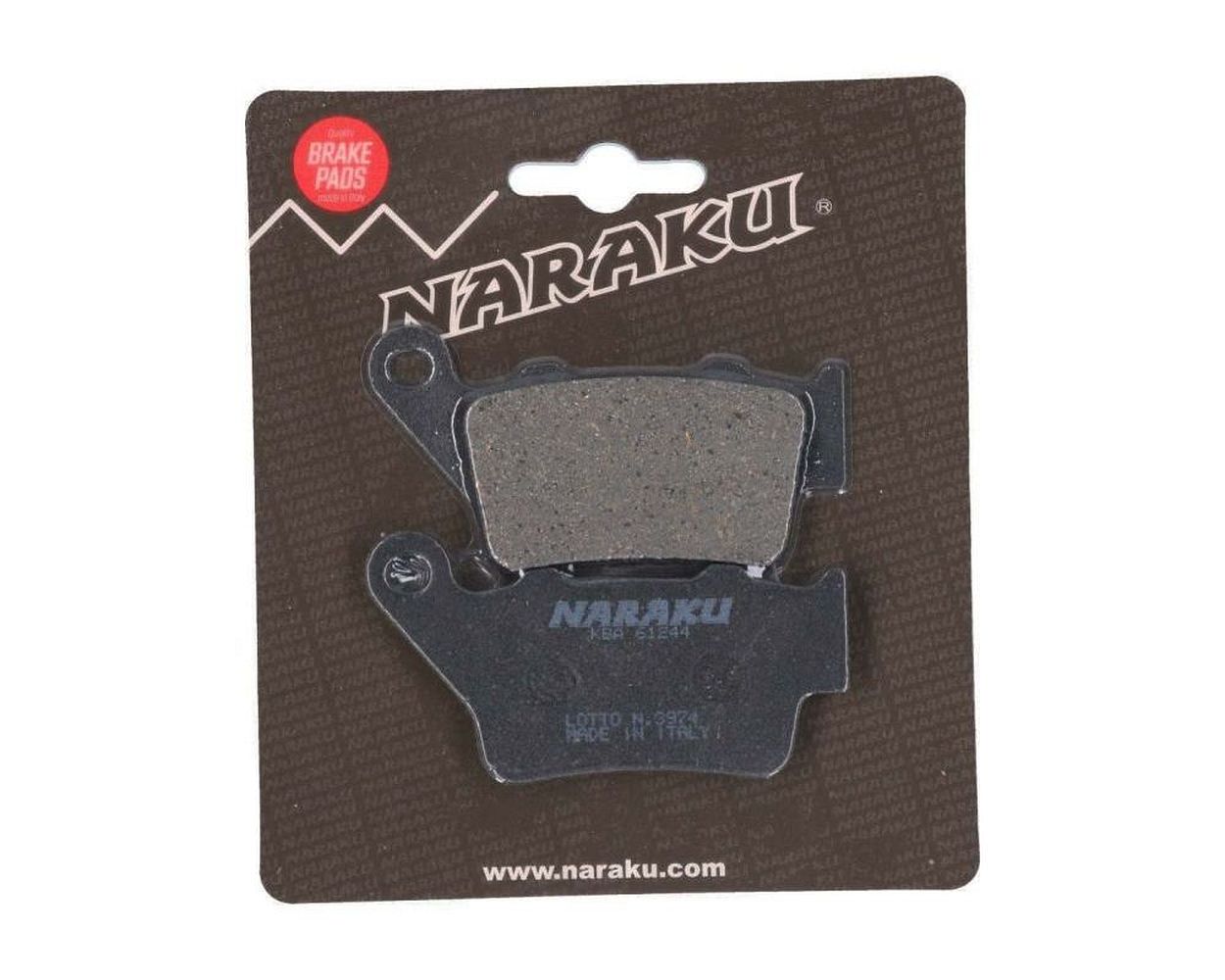 Bremsbeläge / Bremsklötze NARAKU organisch Duke 125