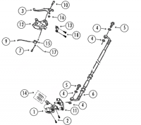  RS460 50 GY A Shenke 4T AC Bremsanlage vorne für Rex Monza