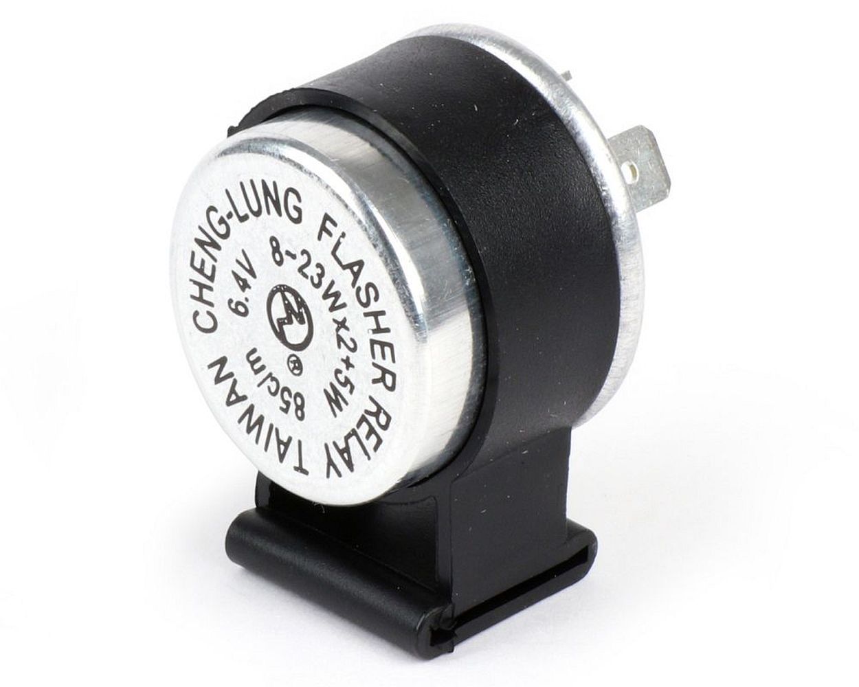 Blinkerrelais / Blinkgeber 2-Pin 6 V 10/25 W AC / DC Universal Vespa, Lambretta, Mofa, Moped