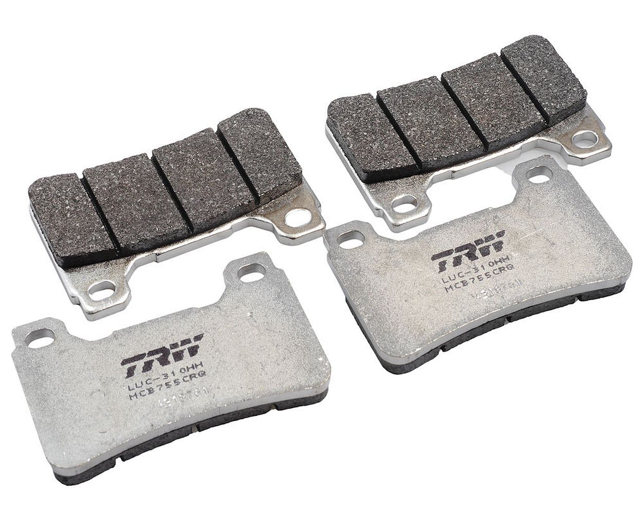 Bremsbeläge / Bremsklötze Set 2x (TYP-611) TRW LUCAS MCB611CRQ