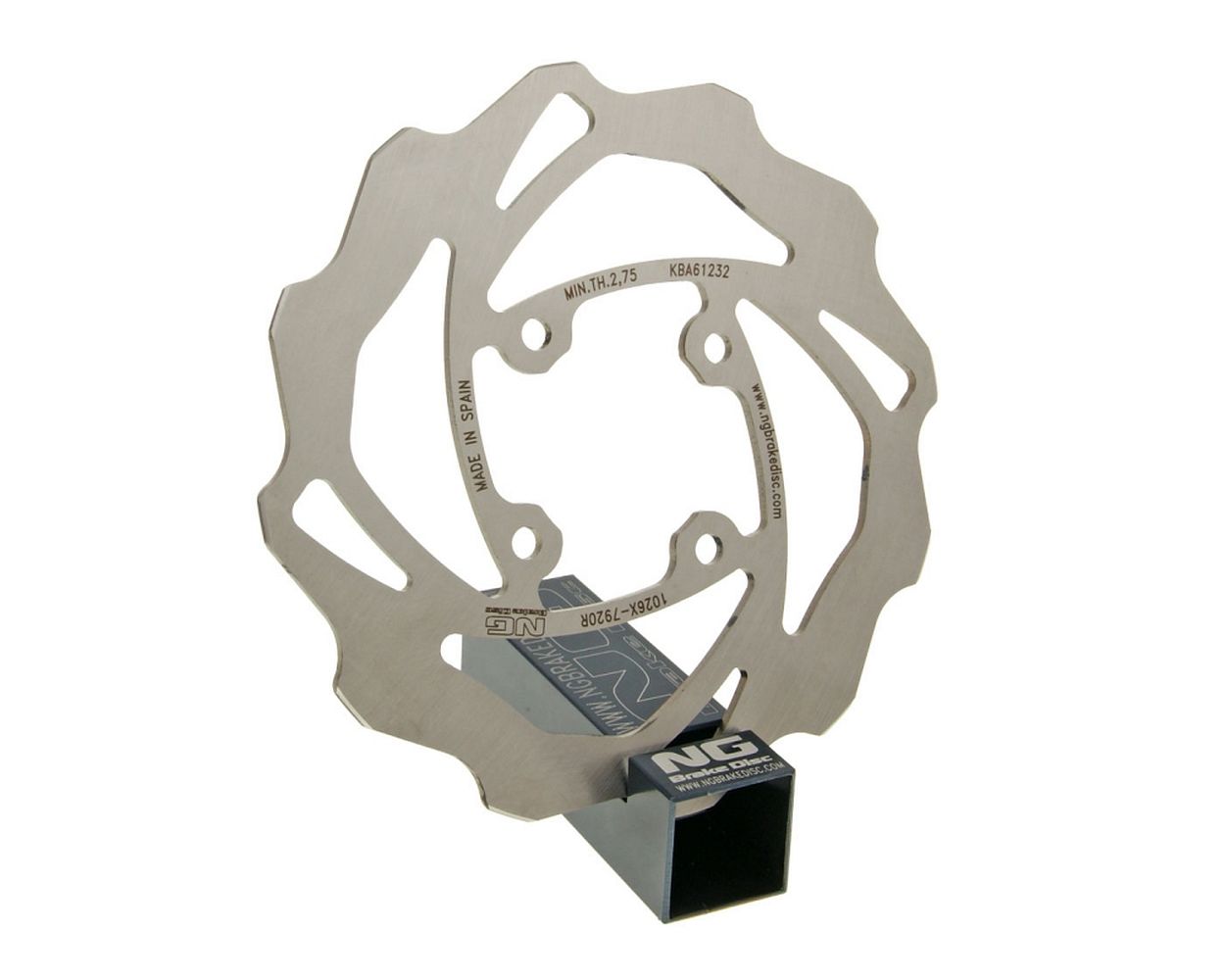 Bremsscheibe NG Wavy für SX65, XC65, MX80 (hinten)
