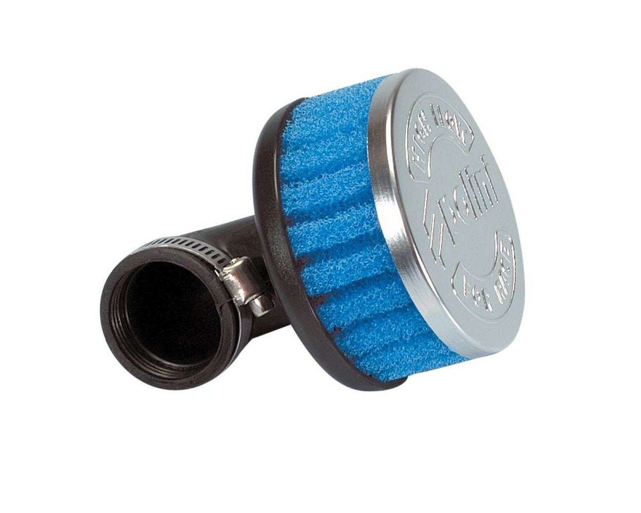 Luftfilter POLINI Special Air Box kurz 90Grad blau 34 mm