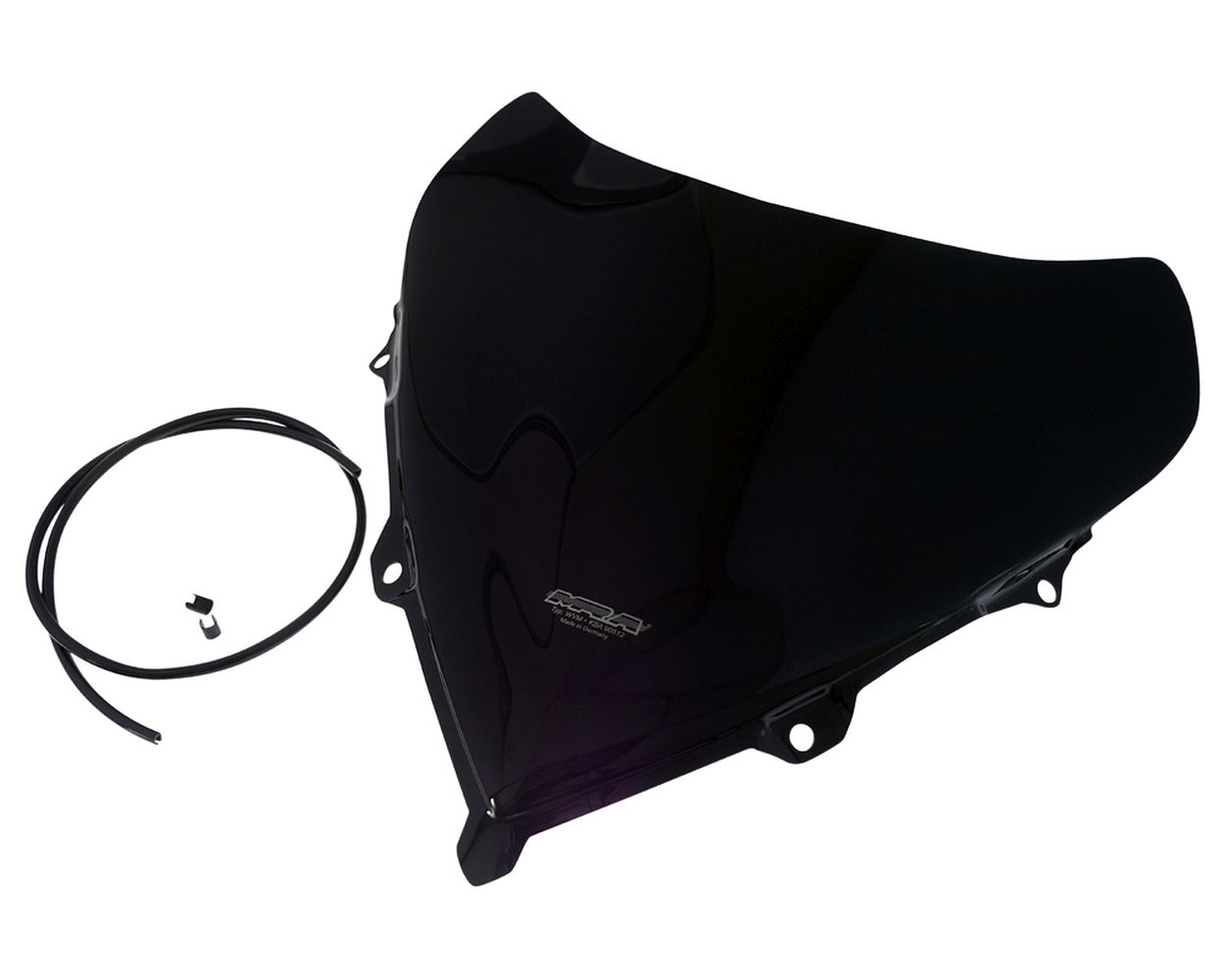 Scheibe MRA-Verkleidungsscheibe K 1200 S / 1300 S, schwarz, 04- Originalform