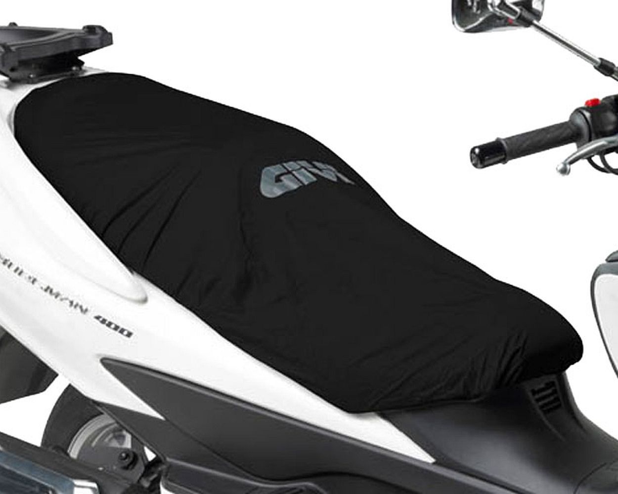 Sitzbankabdeckung VANEZ abnehmbar, wasserdicht, schwarz Roller, Moped universal