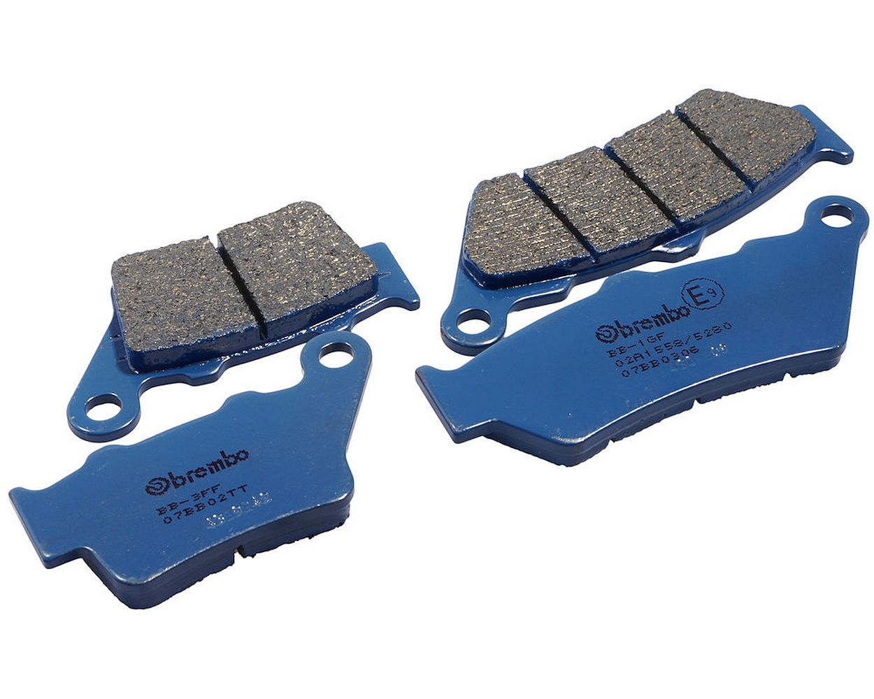 Bremsbeläge / Bremsklötze Set BREMBO 07BB0306 07BB02TT organisch CC F 650, F 650 CS, F 650 GS, F650 ST