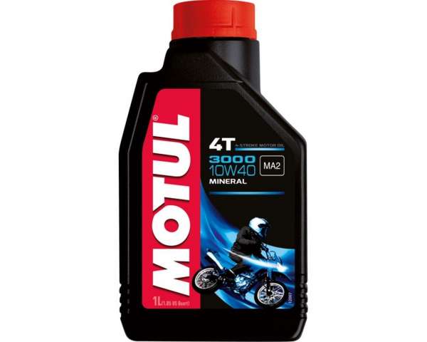 Huile moteur MOTUL 4T 10W40 3000 4 temps