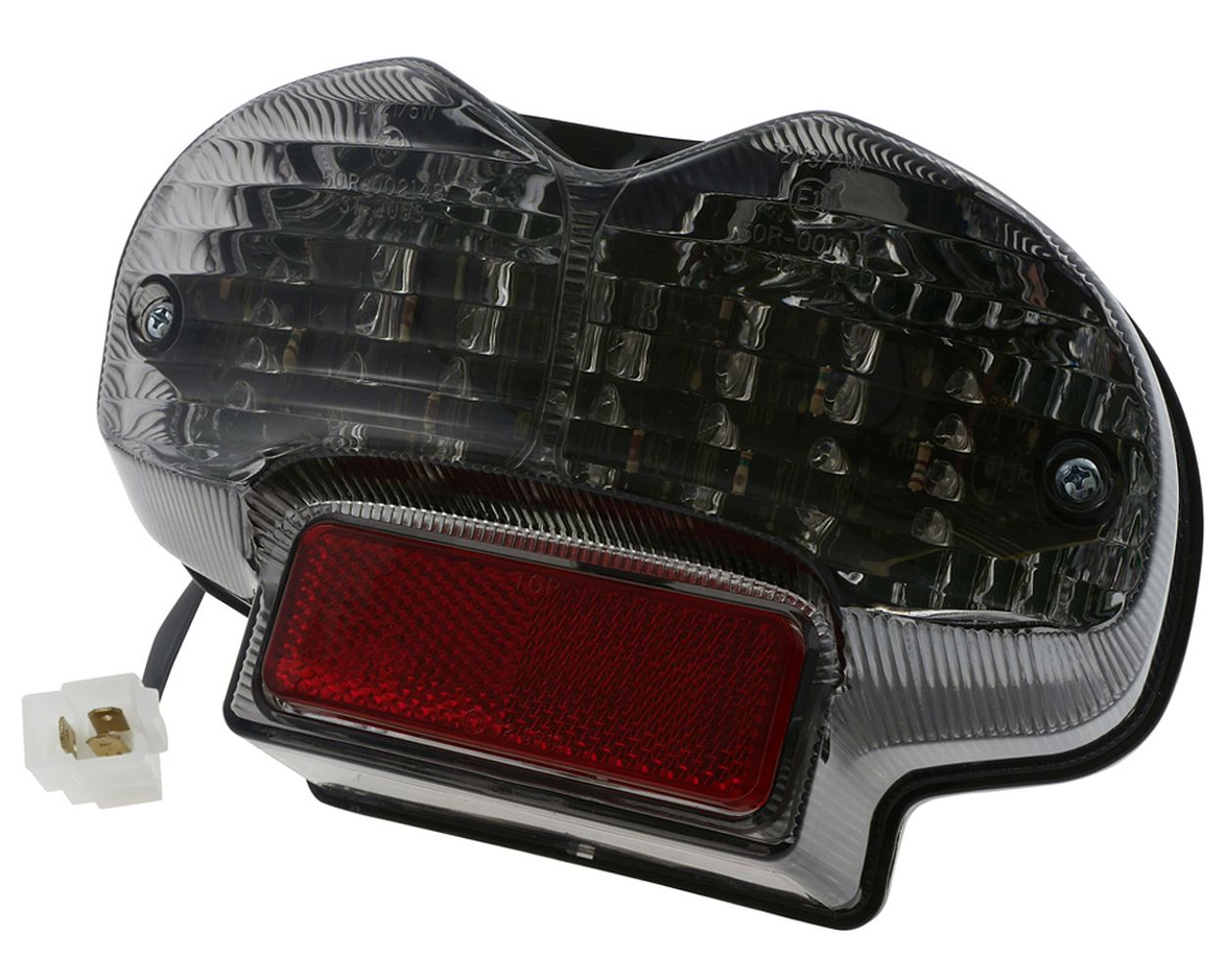 Rücklicht LED Motorrad getönt, 600, 1200