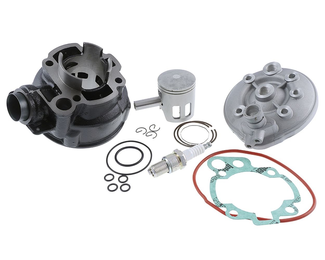 Zylinder Kit 70 ccm 2EXTREME Sport für Minarelli AM 3, 4, 5, 6 Schaltmopeds Tuning Zylindersatz
