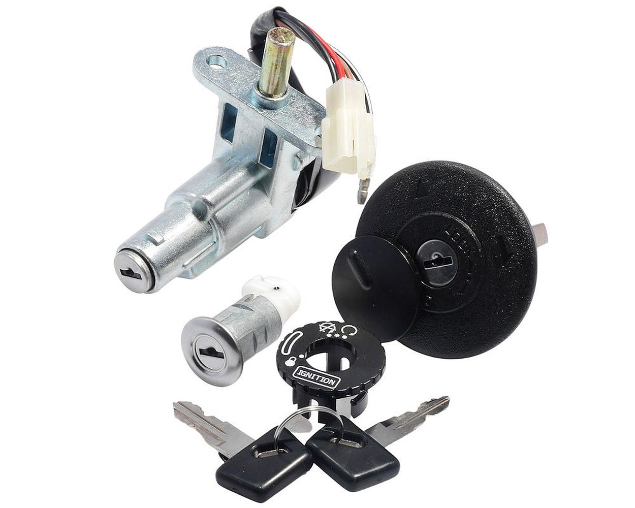 1 Set Di Serratura Di Accensione, Tappo Del Serbatoio - Foto 9