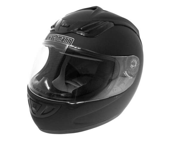 Integralhelm WACHMANN WA-30 STREETFIGHTER schwarz matt