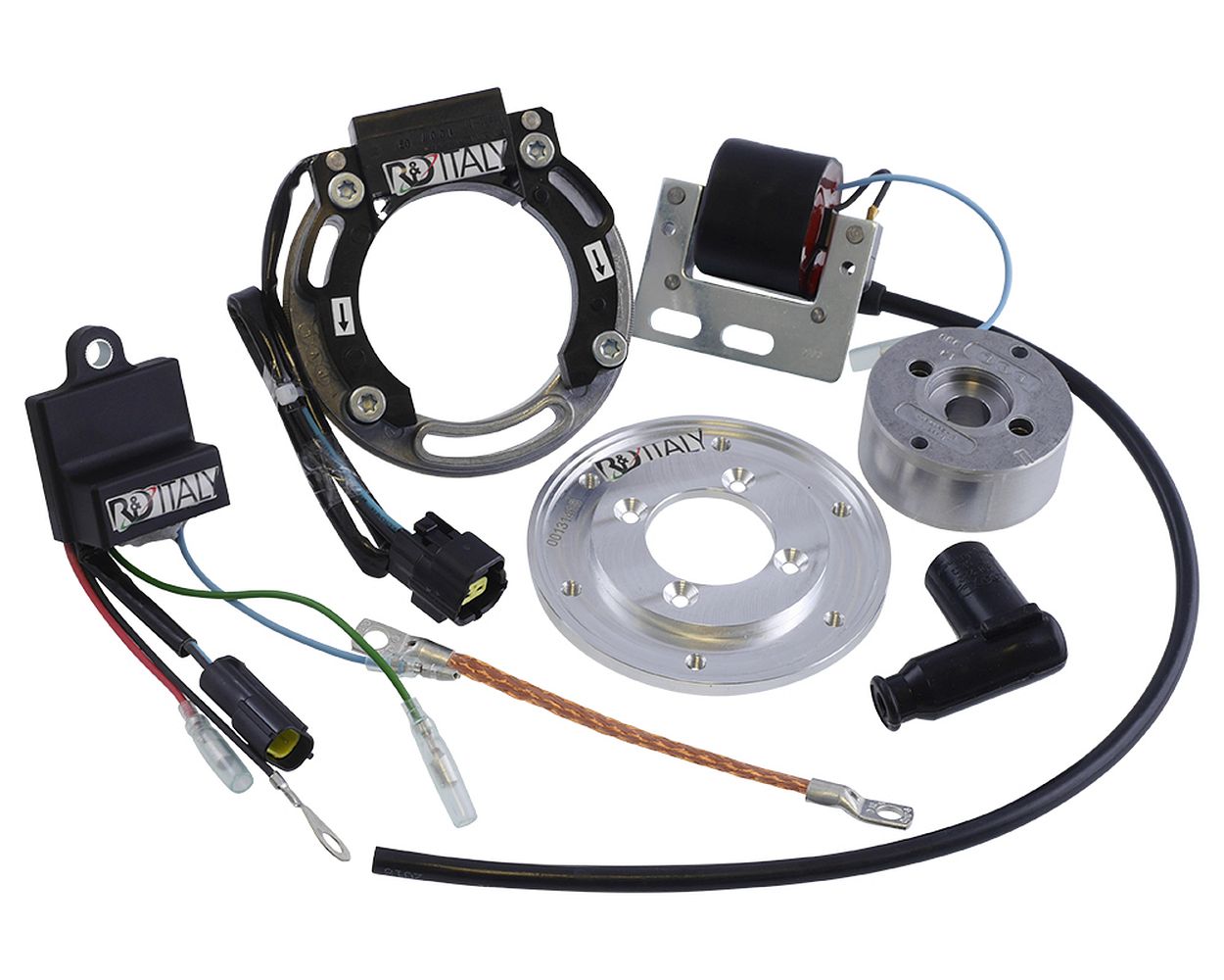 Innenrotor Zündanlage R&D PVL Digital 250 Piaggio