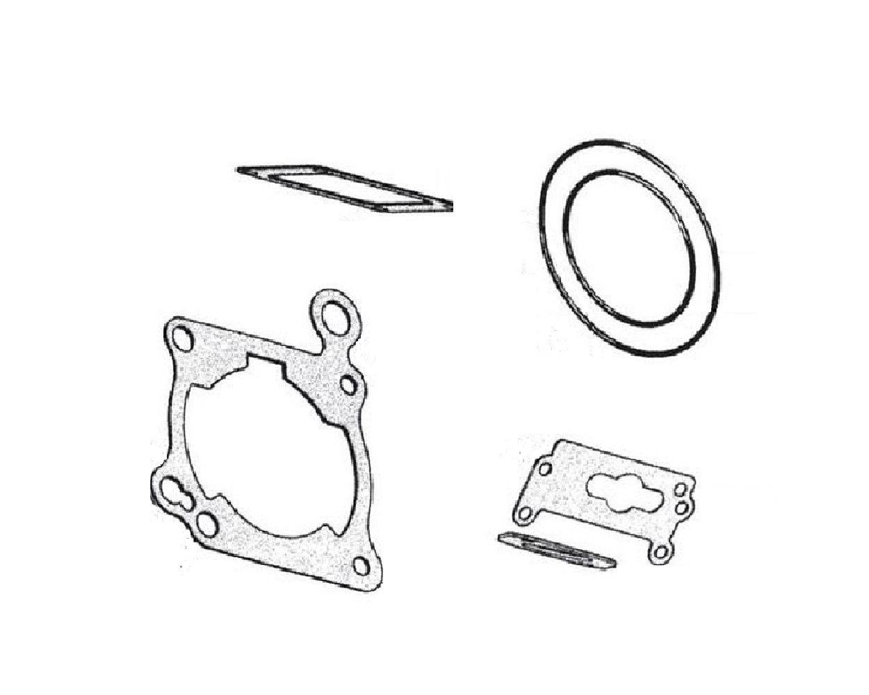 Dichtungssatz Zylinder POLINI für Cagiva Freccia Mito 125 2T