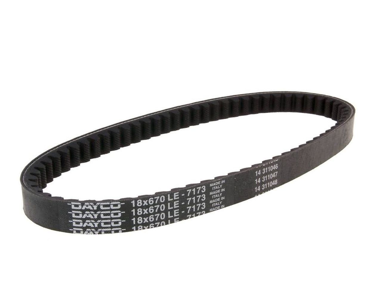 Keilriemen DAYCO Typ 676x17,8 mm kompatibel für 139QMB/QMA 10 Zoll China Roller Ersatz