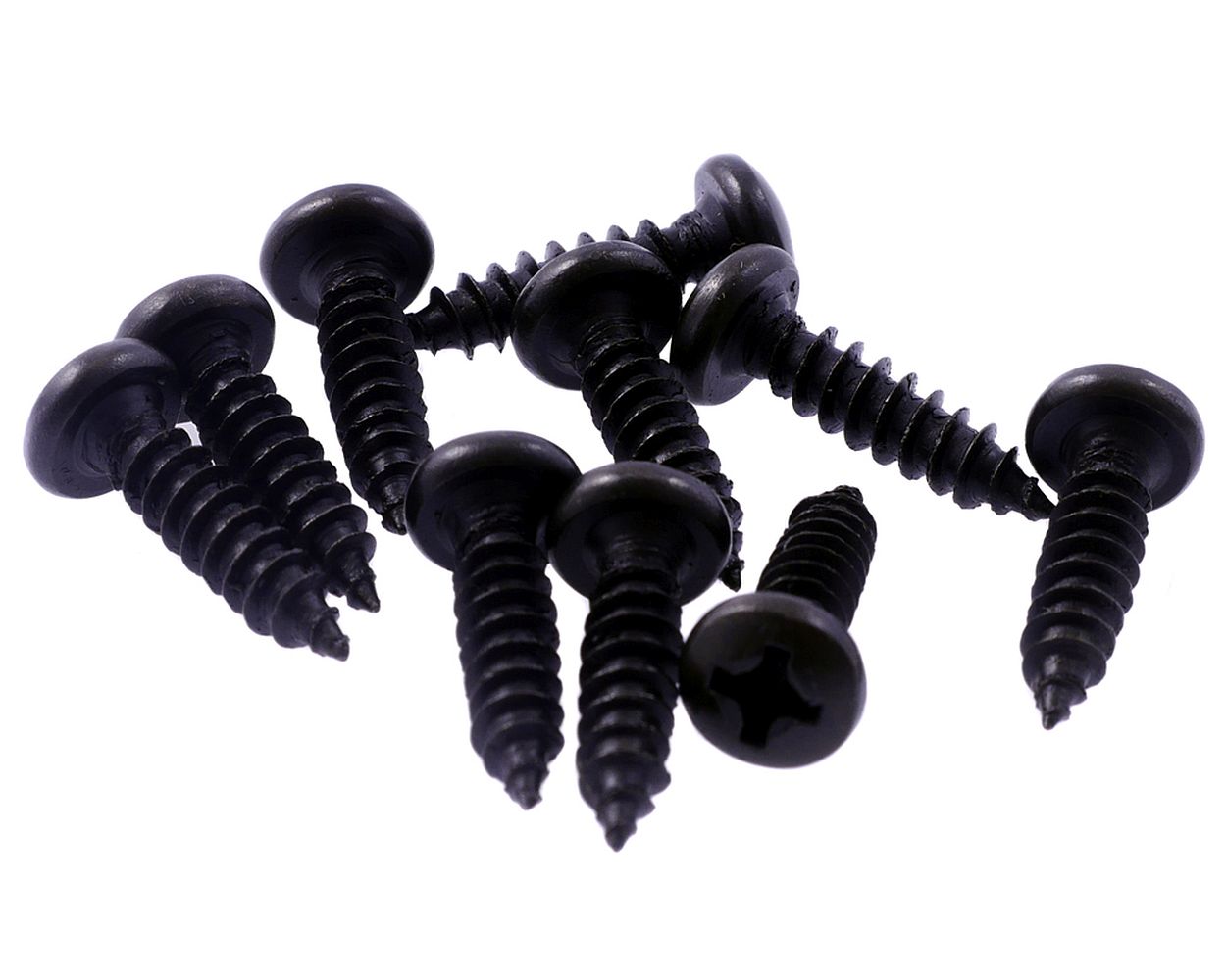 Blechschraube kreuzschlitz Set 4,2x16 schwarz 10 Stück