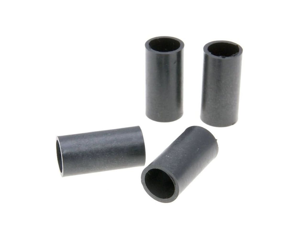 Stoßdämpfer Reduzierhülsen Set von 10 mm auf 8 mm - 4 Stück Roller, Scooter, Mofa, Moped universal