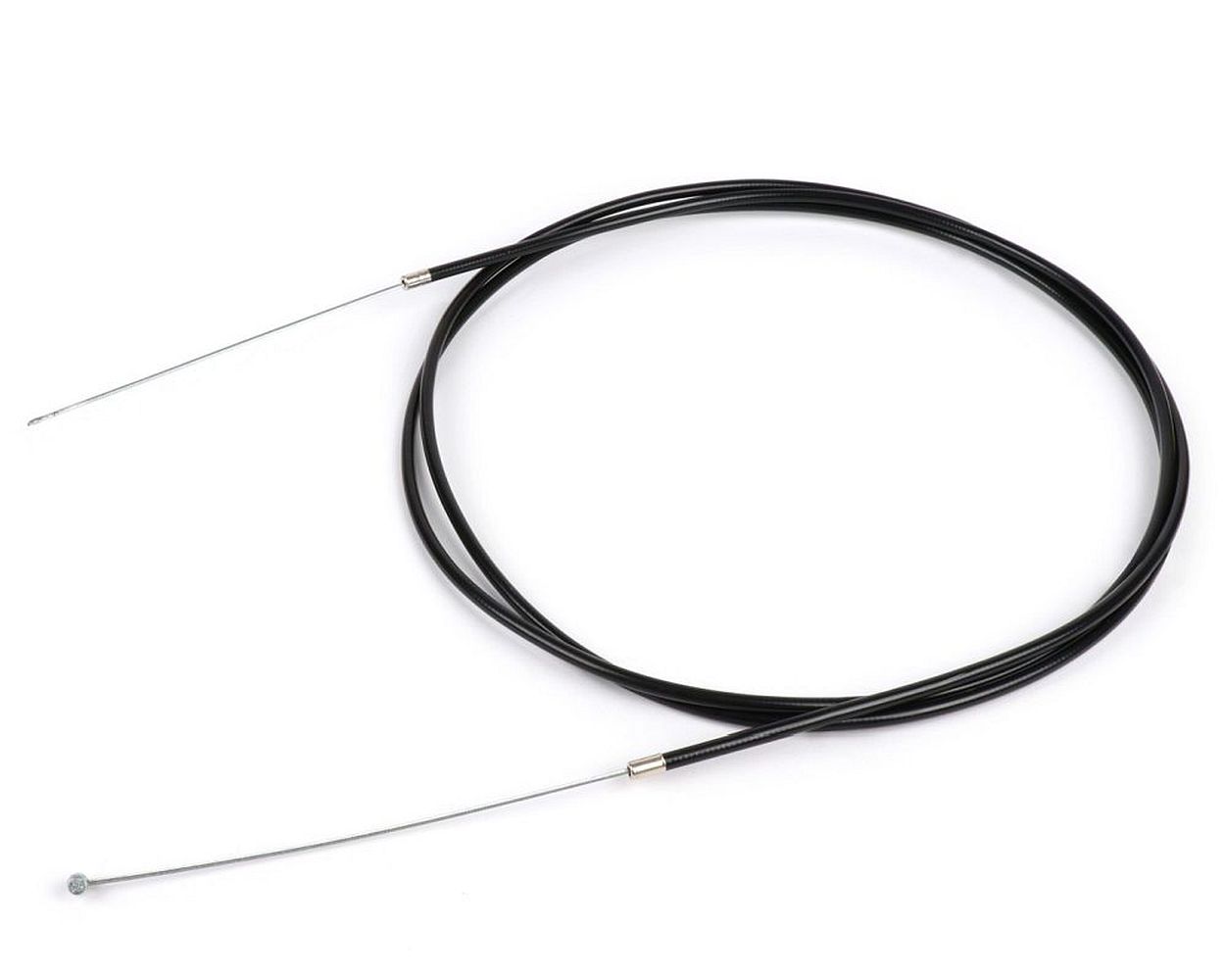 Schaltzug 1,6 mm x 2500 mm, Innenhülle PE, Außenhülle 2200 mm schwarz, Nippel 5,5x7,5 mm BGM