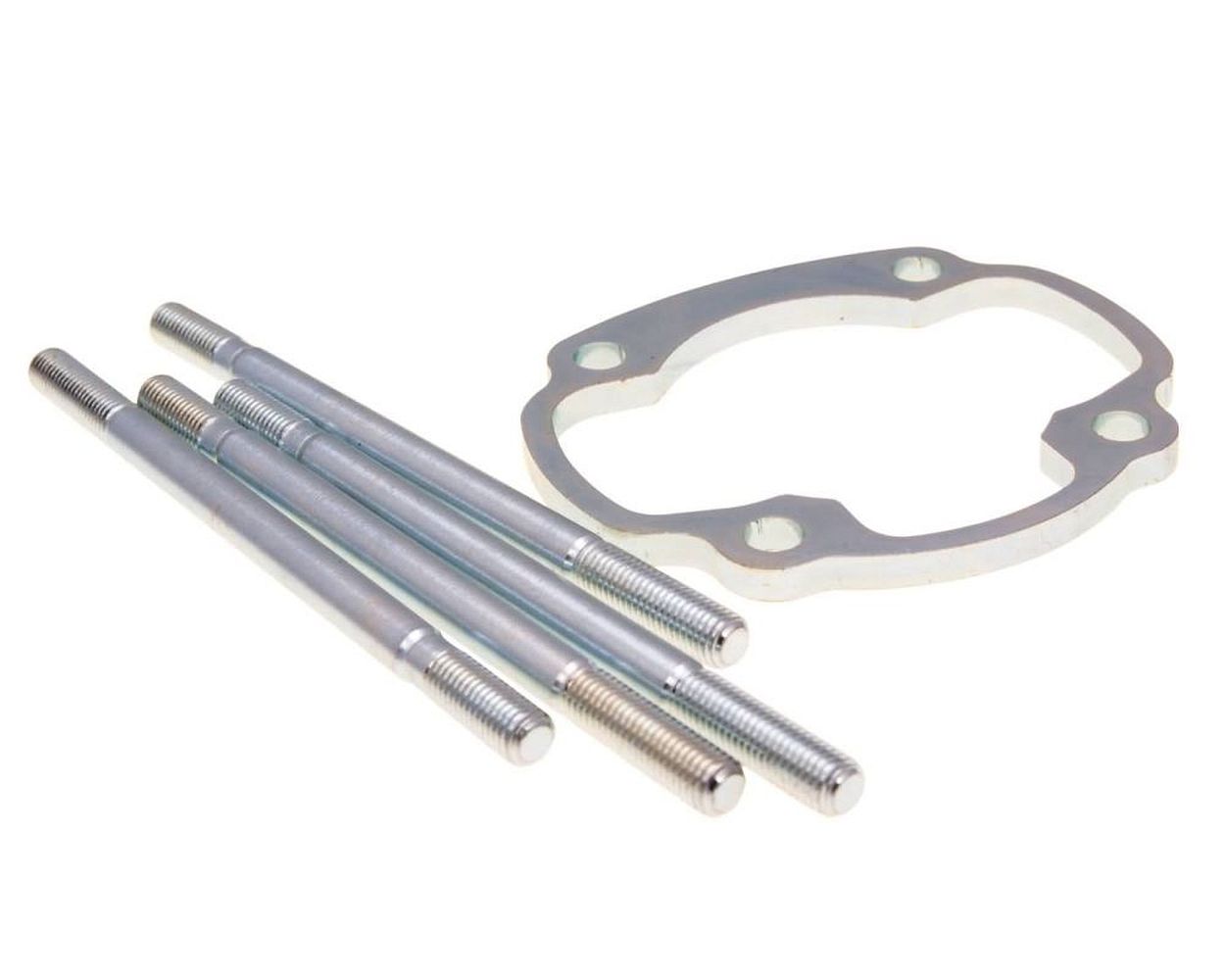 Zylinderfußspacer POLINI Big Evolution 5 mm kompatibel für Minarelli liegend AC, LC 85 mm Pleuel Adapter Dichtung