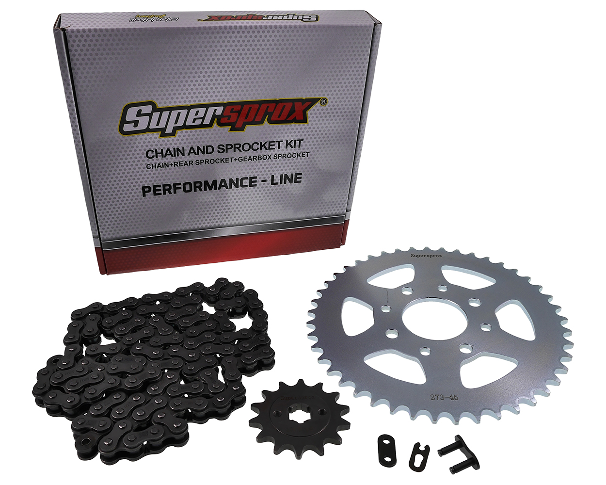 Kettensatz Performance KIT Stahl SUPERSPROX 520 Teilung 45 / 14 Zähne