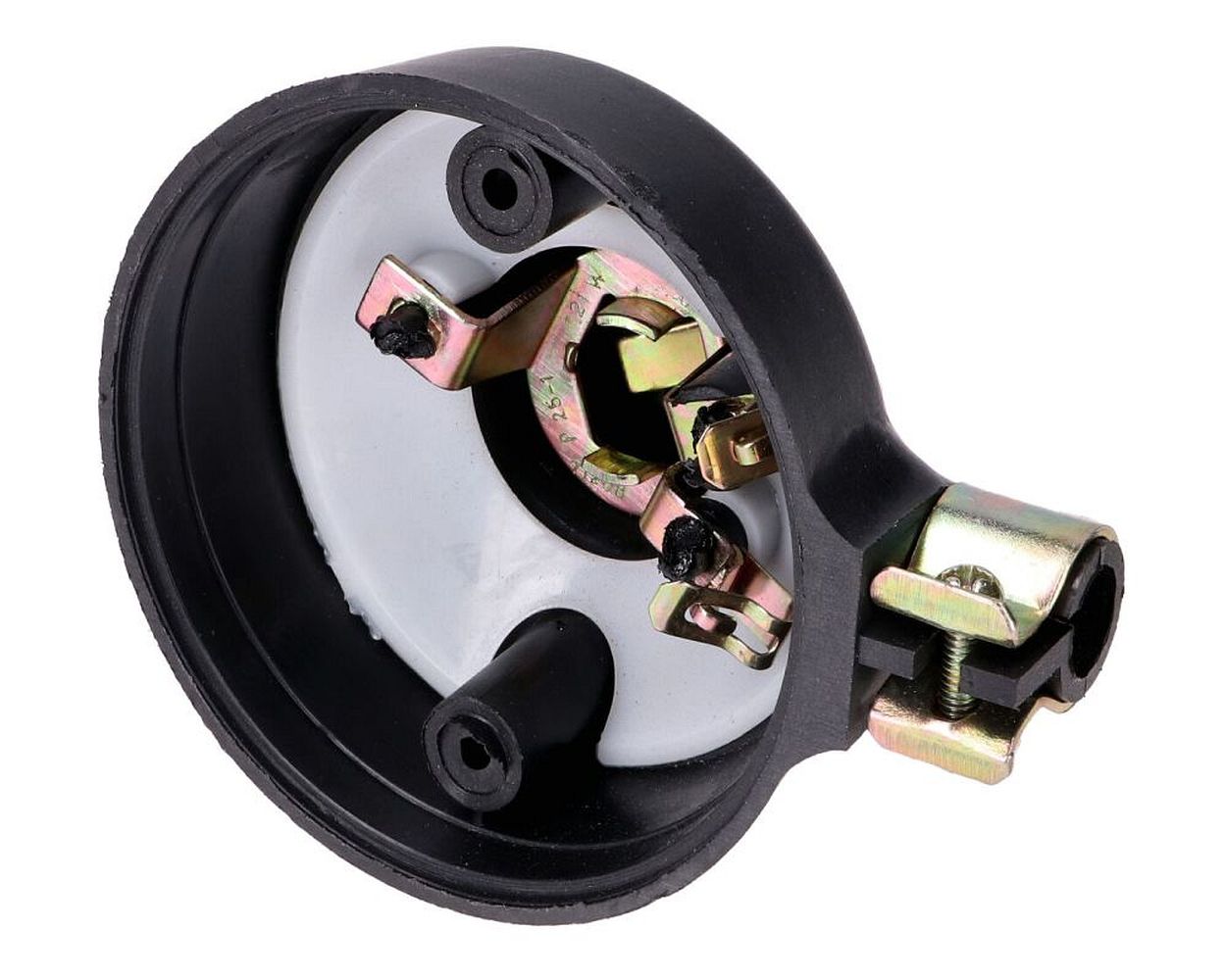 Lampenträger 2EXTREME 80 mm rund schwarz