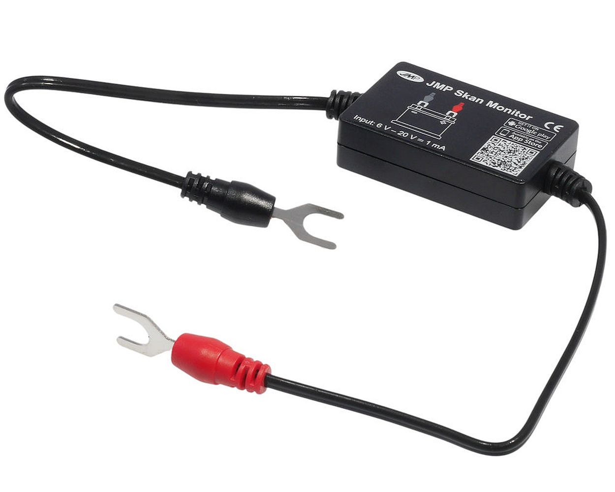 Batteriemonitor JMP für 12 V Batterie Skan Monitor 2 universell Bluetooth Handy Batterieüberwachung Spannung