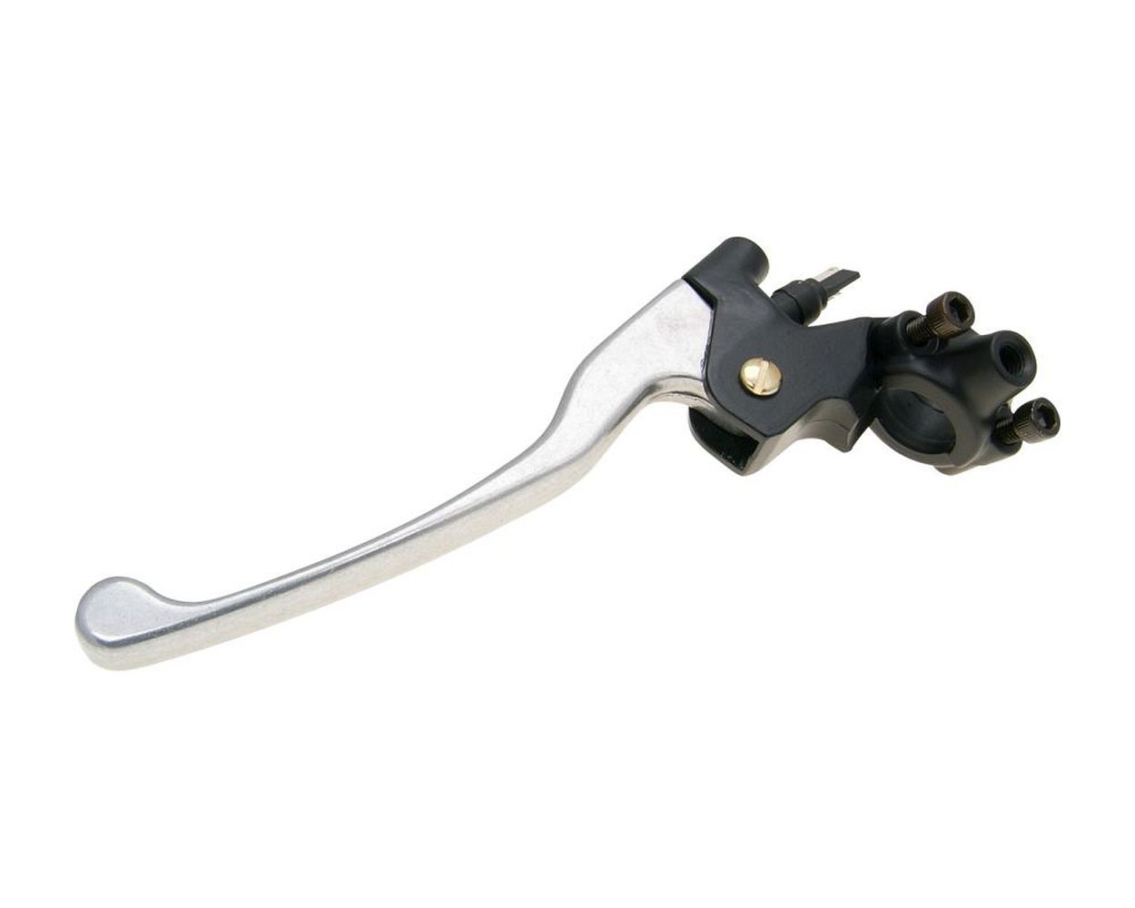 Bremsarmatur links mit Bremshebel silber