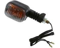 Blinker DUC STYLE, schwarz, getöntes Glas, vorne links oder hinten rechts, M10