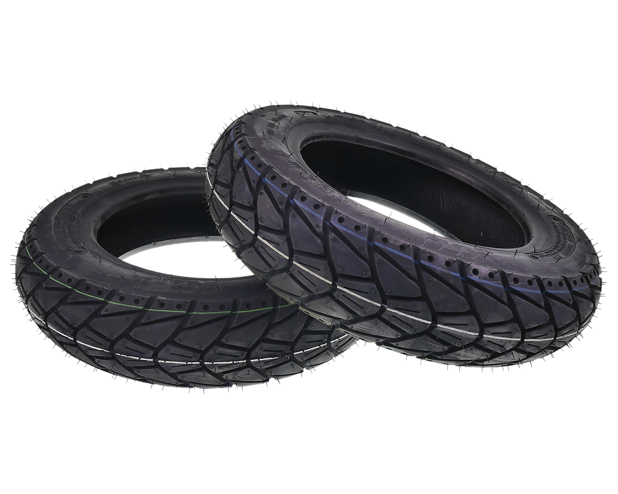 2x Reifen KENDA K415 3.50-10 2 Stück 4PR 56LTL MS Set Kit Roller 10 Zoll Allwetter