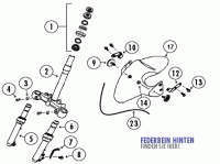  BT125T-12C1 4T AC Gabel 12 Zoll für Baotian BT49QT-12, YY50QT-6