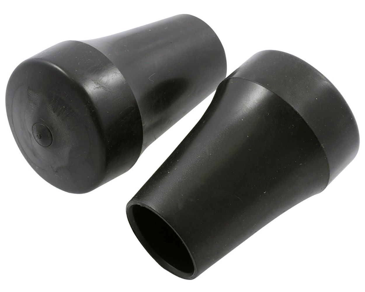 Ständerfuß ORIGINAL 22 mm schwarz 2 Stück Hauptständer, Gummi Piaggio, Classic PK PX LML Set Kit, Satz, Paar 50 80 100 125 150 200