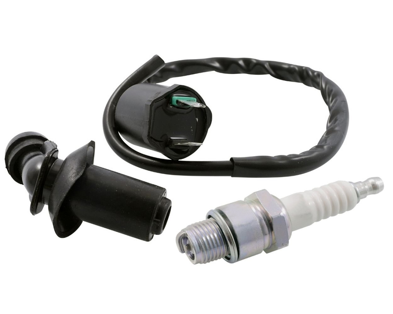 Zündspule Zündkerze B7HS Zündkerzenstecker, Set / Kit