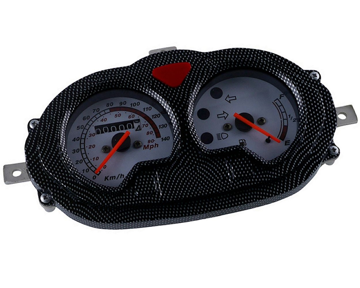 Tachometer carbon look Rivello 4T AC