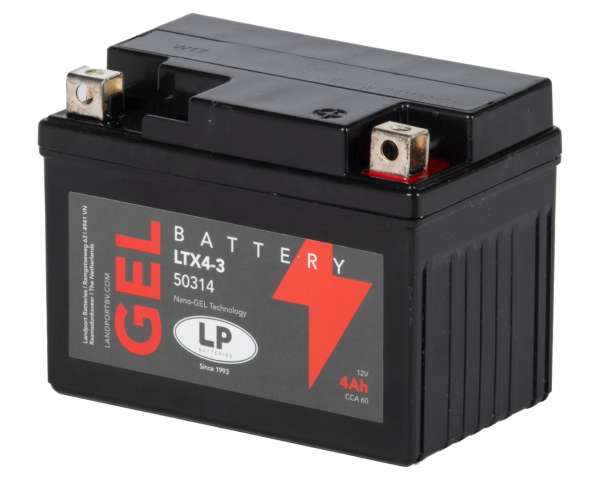 MG GTX4-3 Batterie 12V 3Ah LANDPORT GTX4-3 Gel • auf