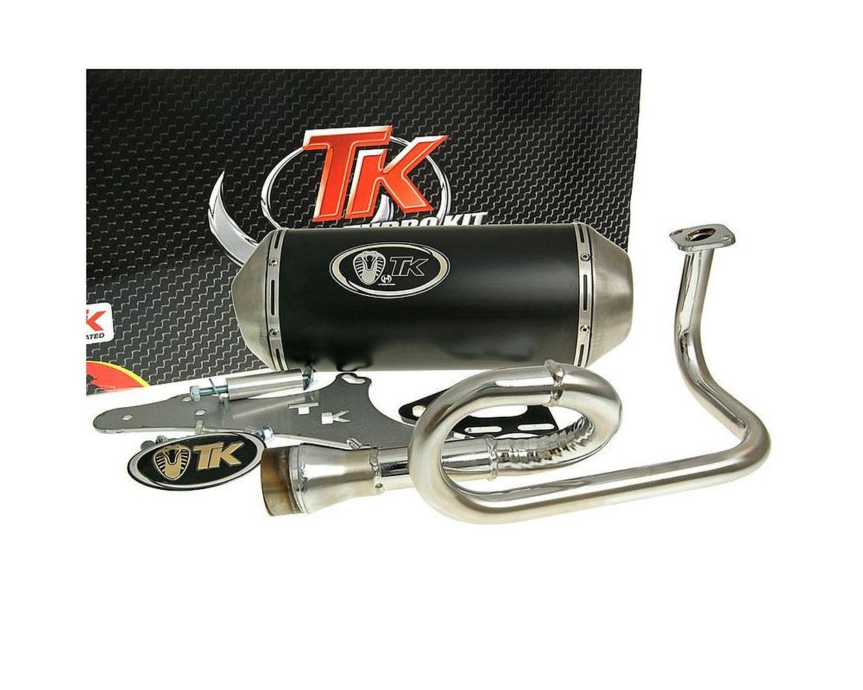 Auspuff TURBOKIT GMax 4T für China GY6 50 4T