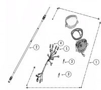 Monza 50 WS1+L8Y 4T AC Tachometer für Rex Monza