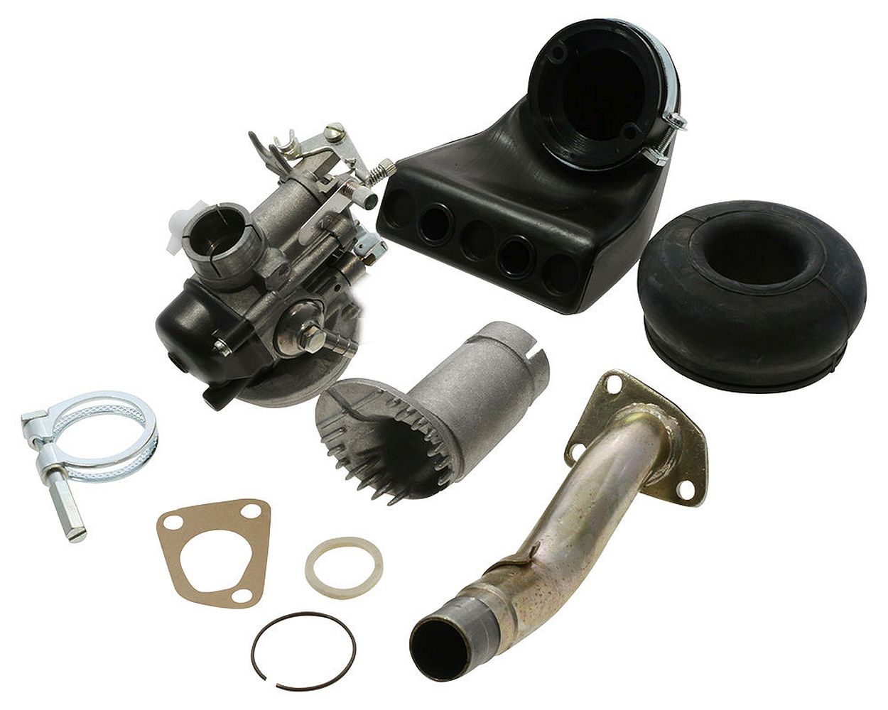 Vergaserkit SHB ROAD 19 mm Drehschieber 3-Loch