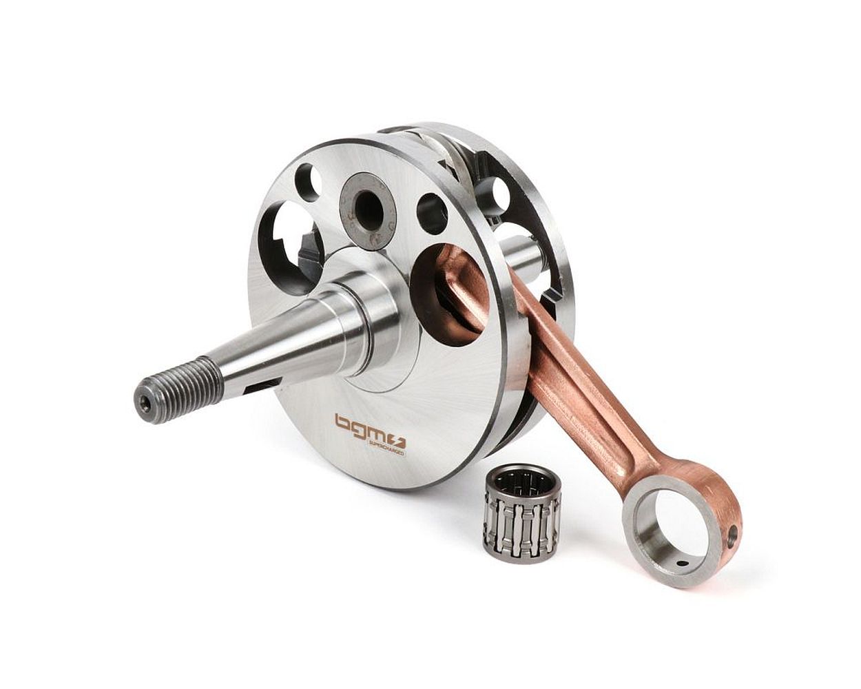 Kurbelwelle BGM Direkteinlass, 57 mm Hub, 110 mm Pleuel